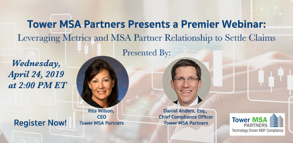 banner for 2019 tower msa partners webinar details