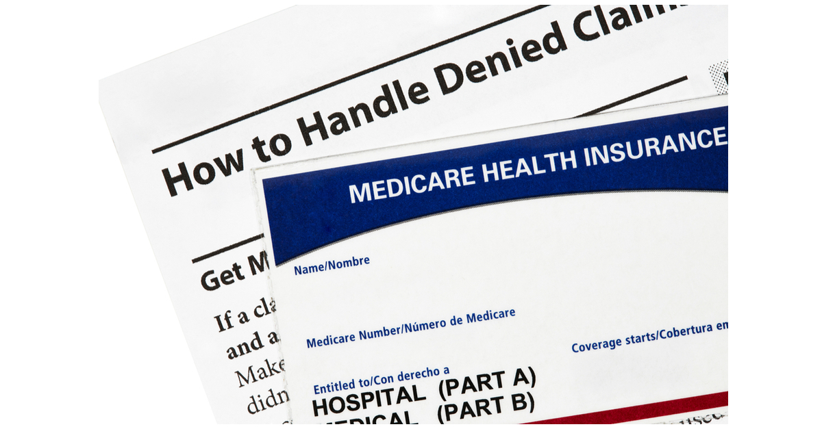 Medicare card and info on handling Medicare Treatment Denials