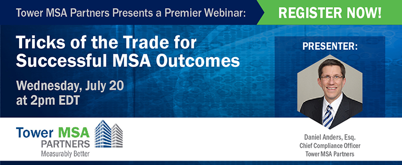 details about webinar on MSA outcomes