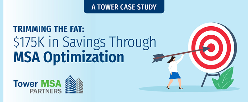 Image of Tower MSA Partners Why Case Studies Matter series, Blog 5 Trimming the Fat with MSA Optimization