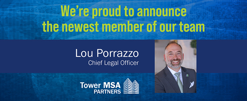 Louis Porrazzo, Chief Legal Officer of Tower MSA Partners and Claimify
